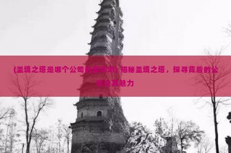 (圣境之塔是哪个公司的游戏啊) 揭秘圣境之塔，探寻背后的公司及其魅力